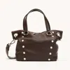 Hammitt Daniel Espresso Pebble Silver Med
