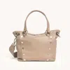 Hammitt Daniel Pewter Pebble Brushed Silver Med