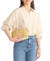 Hammitt Vip Mini Mobile Leather Crossbody In White