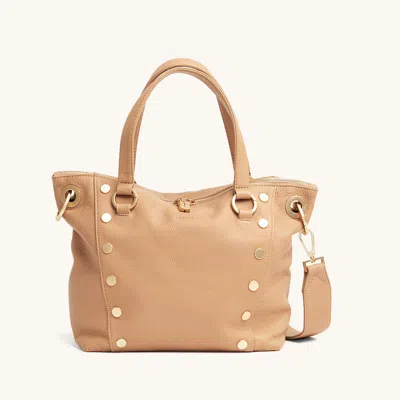 Hammitt Daniel Toast Tan Brushed Gold Med