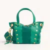 Hammitt Daniel Wavy Dazey Brushed Gold Dazey Rivet Med