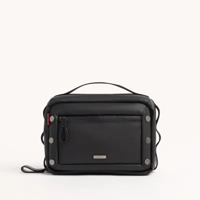 Hammitt Del Mar Dopp Kit Black Gunmetal