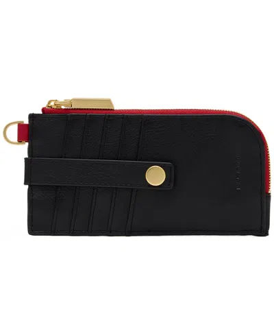 Hammitt East West Antique Gold-tone Wallet In Black