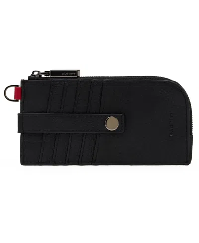 Hammitt East West Antique Gold-tone Wallet In Black,gunmetal