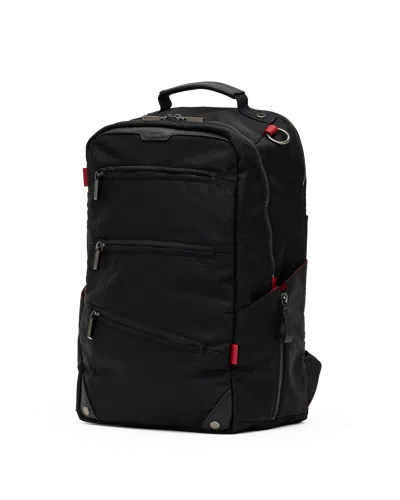 Hammitt Eden Backpack Black Nylon Gunmetal