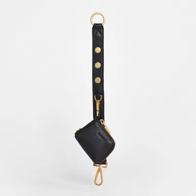 Hammitt Edwards Strap Extender Black Brushed Gold