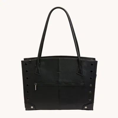 Hammitt Elle Work Carry Black Gunmetal