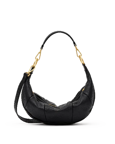 Hammitt Medium Erica Leather Hobo Bag In Black