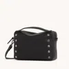 Hammitt Evan Crossbody Black Gunmetal Med