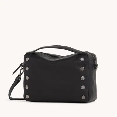 Hammitt Evan Crossbody Black Gunmetal Med