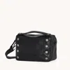 Hammitt Evan Crossbody Black Gunmetal Sml