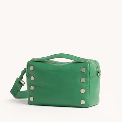 Hammitt Evan Crossbody Lime Zest Brushed Silver Sml