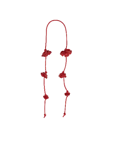 Hammitt Eve Falling Flower Charm Chili Red