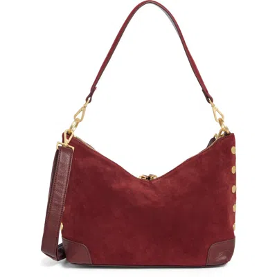 Hammitt Grace Medium Suede Shoulder Bag In Pink