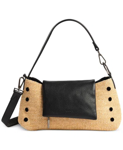 Hammitt Hammit Vip Small High Shine Leather Satchel In Brown