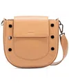 Hammitt Kayce Saddle Small Leather Crossbody In Biscotti