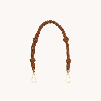 Hammitt Knotted Short Strap Cocoa Gold