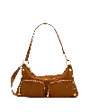Hammitt Kyle Amber Nylon Gold Med In Brown