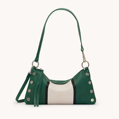 Hammitt Kyle Clubhouse Stripe Silver Sml