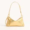 Hammitt Kyle Gala Gold Brushed Gold Hammered Sml