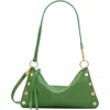 Hammitt Kyle Leather Shoulder Bag In Green