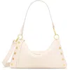 Hammitt Medium Kyle Leather Shoulder Bag In Neutral