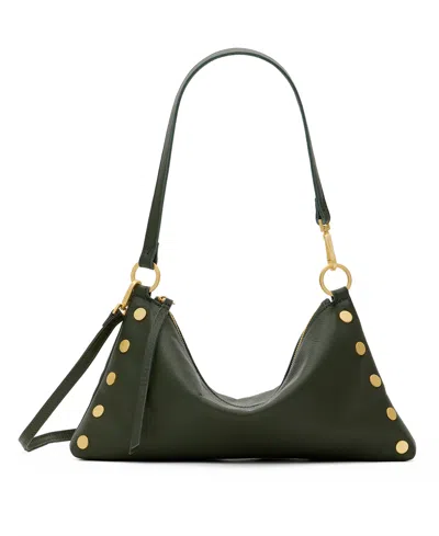 Hammitt Kyle Medium Shoulder Bag In Twin Crest Pebble,brushed Gold