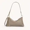 Hammitt Kyle Pewter Pebble Brushed Silver Sml
