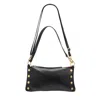 Hammitt Kyle Small Pebbled Leather Crossbody In Black
