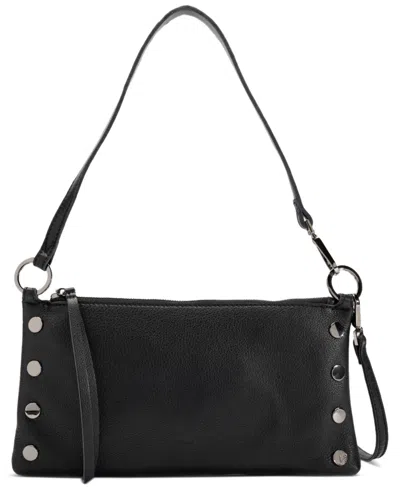Hammitt Kyle Small Pebbled Leather Crossbody In Black,gm