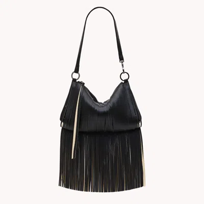 Hammitt Kyle Statement Fringe Gunmetal