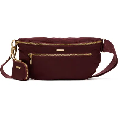 Hammitt Large Charles Nylon Crossbody Belt Bag In Pink