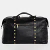 Hammitt Lax Intl Black Brushed Gold Red Zip