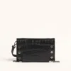 Hammitt Levy Evening Crocco Gunmetal
