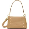 Hammitt Medium Bryant Raffia & Leather Shoulder Bag