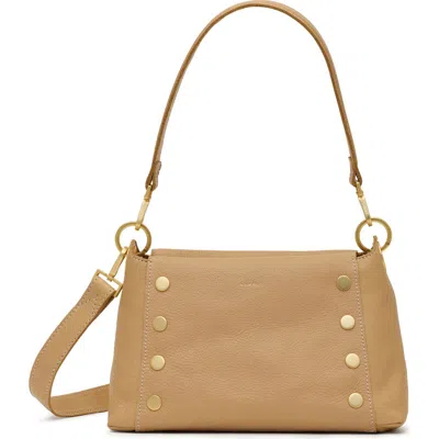 Hammitt Medium Bryant Raffia & Leather Shoulder Bag