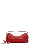 Hammitt Medium Doxie Denim & Leather Shoulder Bag