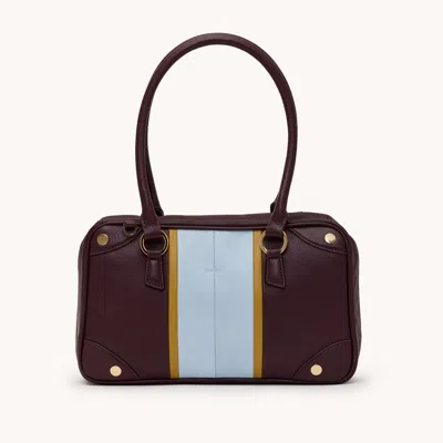 Hammitt Meredith Regatta Stripe Gold Med