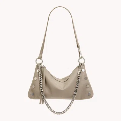 Hammitt Metal Chain Shoulder Strap Brushed Silver