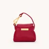 Hammitt Mini B Charm Red Flare Brushed Gold