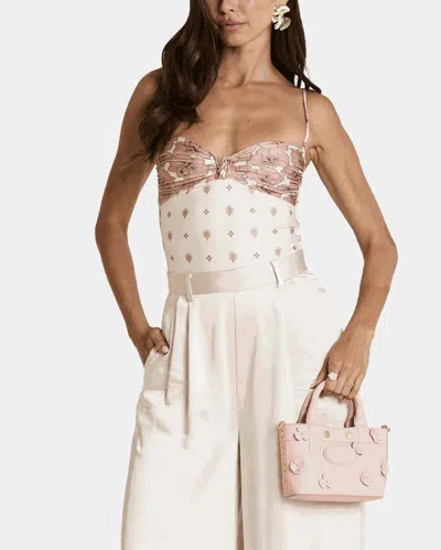 Hammitt Mini Olympia Tote Bag In Flamingo Flora In Pink