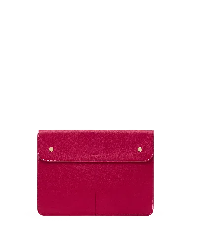 Hammitt Miranda Laptop Sleeve 14 Calypso Pebble Gold 14"