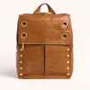 Hammitt Montana Backpack Canyon Crocco Brushed Gold Xl