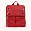 Hammitt Montana Backpack Chili Red Gold Xl In Orange
