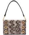 Hammitt Montana Small Leather Clutch In Contrast S