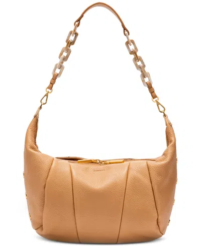 Hammitt Morgan Crossbody Leather Shoulder Bag In Toast Tan