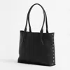 Hammitt Oliver Zip Black Gunmetal