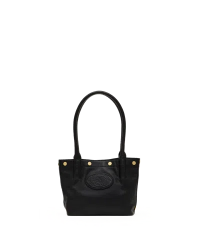 Hammitt Olympia Black Brushed Gold Sml