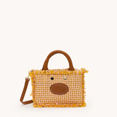 Hammitt Olympia Tote Pink Lemonade Gold Mini In Multi