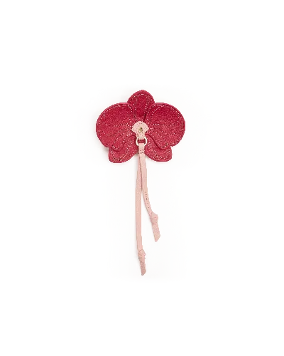 Hammitt Orchid Charm Calypso Pebble Gold In Red